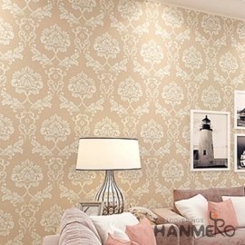 菡美洛欧式大花3D立体浮雕大马士革墙纸客厅卧室满铺电视沙发背景墙壁纸